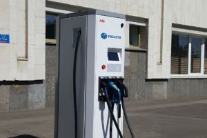 В Москве появилась станция для зарядки электромобилей